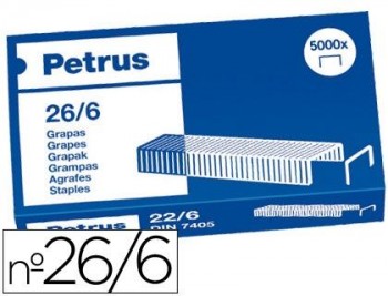 PETRUS C.5000 GRAPAS OFICINA 26/6 COBREADA  REF 55712