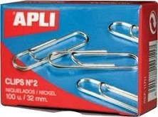 CLIPS GALVANITZATS CAIXA 100U